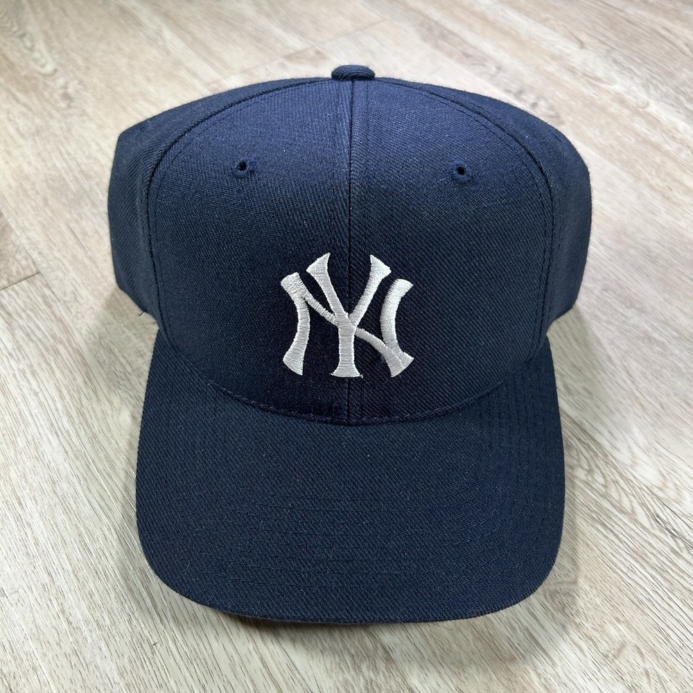 VTG Sports Specialties New York Yankees Snapback Hat MLB Plain Logo Wool Cap